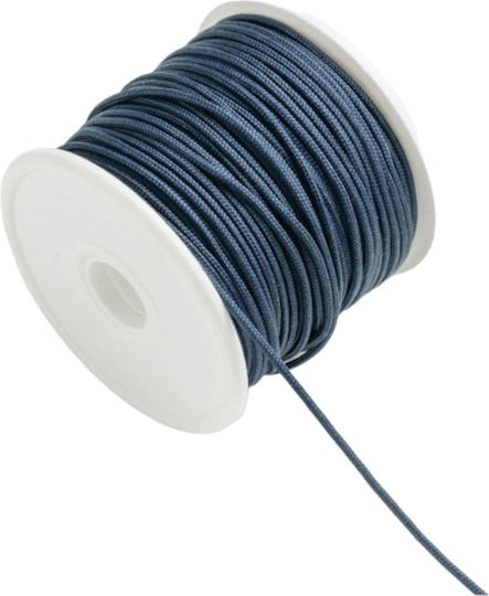 Kyriacou Matt Colored Lace 2mmx40m Blue Kobxxxxx-xx2x40-44xxxx