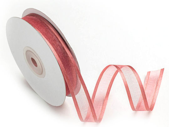 Organza Satin Ribbon Ugia 15mm 25m Jngxxxxx-x15x25 Rotten Apple
