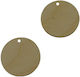 Wooden Circle Hole 5cm Set/6 Natural Plywood