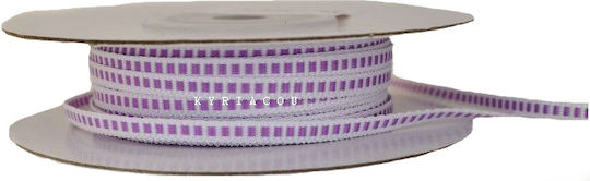 Ribbon 3mm Gro Striped 20m Nt268xxx-xx3x20 Lilac White