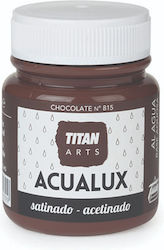 Aqualux Titan Arts Satinado 75ml Schokoladen Spezielle Bastelfarben