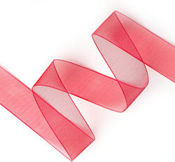 Organza Ribbon Soft Thin Stiffener 38mm 50m Org...