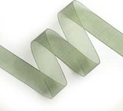 Organza-Band Soft Dünn Kante 25mm 50m Orgxxxxx-...