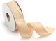 Linen Ribbon with Stitching 2.5cm 10m Yousxxxx ...