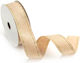 Linen Ribbon with Stitching 2.5cm 10m Yousxxxx ...