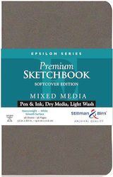 Stillman & Birn Μπλοκ Mixed Media Epsilon 46 Φύλλα Hot Pressed 14x21,6cm 150gr