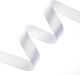 Satinband Doppelseitig Öse 20mm 100m Weiß