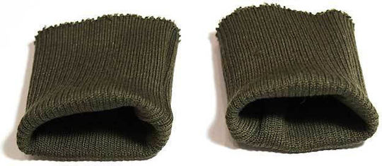 Cuffs Sleeves Col 037 Khaki 2 Pieces 7cm X 14cm