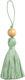 Wooden Tassel Bead Tast02ax-xxx700 Turquoise