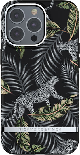 Калъф Richmond & Finch за iPhone 12 Pro Max противоударен сив с хибискус модел