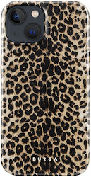 Burga Case Iphone 13 Shockproof Leopard Elegant Raised Edges Black