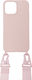 Eko Hülle iPhone 12 Pro Max Ultra-robustes Karabiner-Anschnallband Rosa