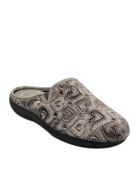 Sanaflex 1225 Jenny Anatomic Women's Winter Slippers Grigio