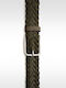 Fynch Hatton Ζώνη Σειράς Braided Fm4003 R3182 0565 Dark Olive