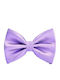 Bow Ties Light Purple Small Squares