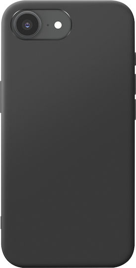 Akashi Case Iphone 16e Silicone Flexible Gum Touch Black