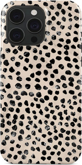 Burga Magsafe Back Cover for iPhone 15 Pro Max Elegant Pattern Almond Latte Beige