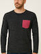 Luciano Faketti Men's Blouse Luciano Faketti Compoze Fashion Anthracite