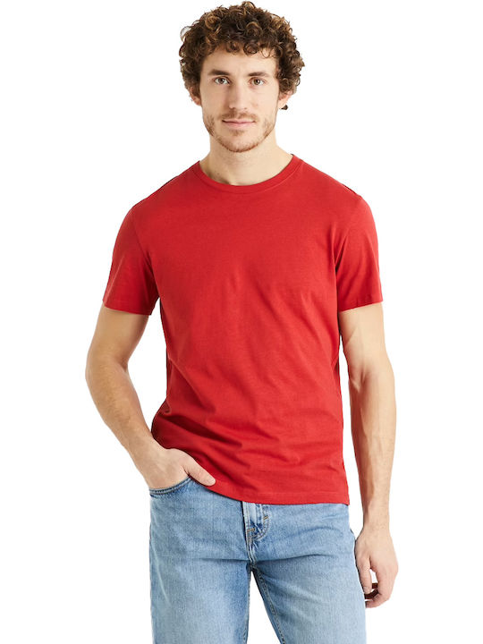 Celio Red Short Sleeve T-shirt