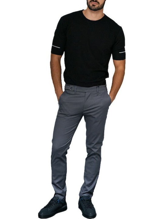 Tresor Chinos Παντελονι Γκρι 4452 Santelo