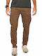 Scinn Cargo Trousers Pilot Brown Men's Slim Fit 221-92-sp153-br