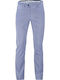 Men's Chino Trousers Honeycomb Weave Beneto Maretti Kw-cp-1782-5-ciel