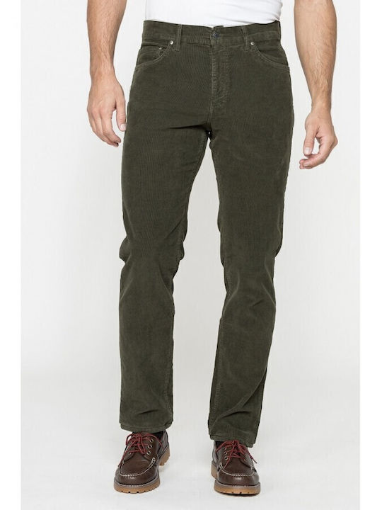 Men's Corduroy Trousers Carrera Green 700-950a