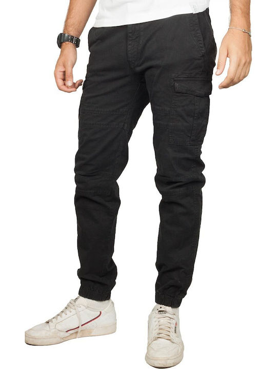 Scinn Cargo Παντελόνι Tapered Pilot Crp Black Ανδρικό 222-crp-blk