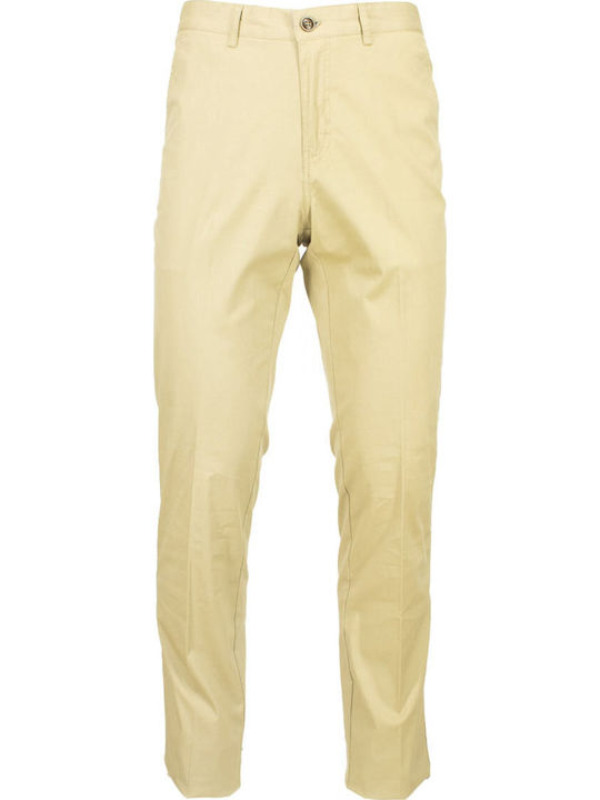 New York Tailors Ανδρικο Παντελονι Chinos Regular Ανοιχτο Μπεζ Neira-lt Beige