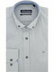 Artisti Italiani Men's Cotton Long Sleeve Shirt Dark Blue Regular Fit Ai18237/crbd 100% Cotton