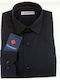 Domino 22.502-020 Xt Black Long Sleeve Men's Shirt Without Pocket