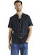 Celio Marineblaue Herrenhemden