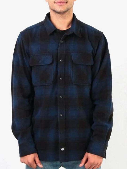 Dickies Men Waneta Shirt Navy Blue 05-200356-nv