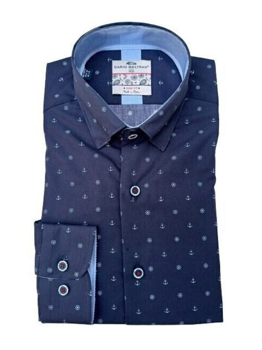 Dario Beltran 6ltg Elgueta 941 Shirt Navy Blue