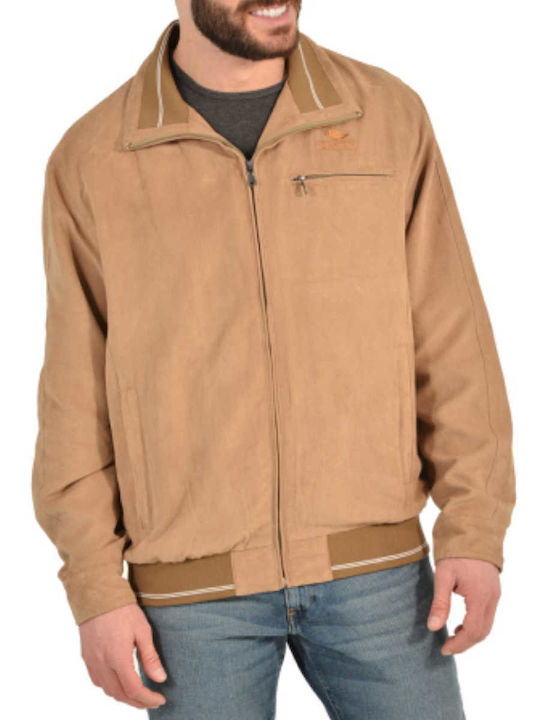Men’s Jacket Alcantara Castor 1674 Beige