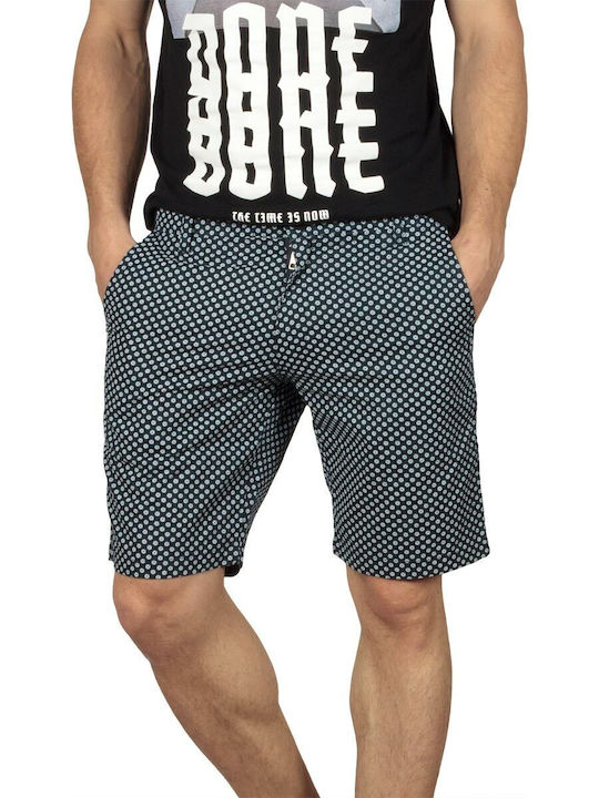 Anerkjendt Sheet Мъжка Бермуда Синя Slim Fit 9217441