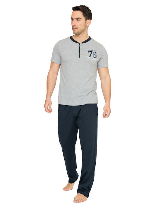 Pijamale Bărbătești Brodate 2546