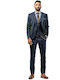 Fragosto Suit Wool Navy