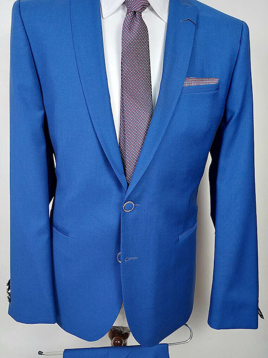 Costum Albastru Royal Dino Libero Split 5220-187 7683