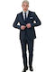 Men's Suit Vest Wedding Italian Job 811604 02w V Blue