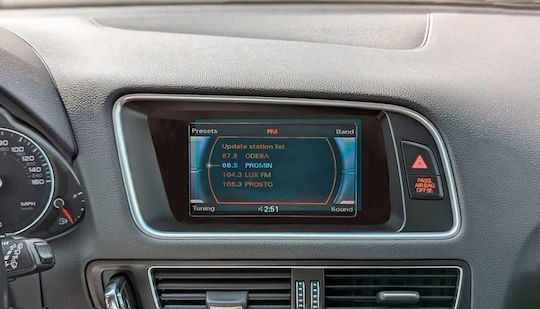 Displayschutzfolie Für Auto-Audiozubehör Matte 6.3" Kompatibel Mit Audi Q5 I 8r Prefacelift