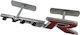 Σήμα Μάσκας Λογότυπο Type S 150mm X 30mm Μαύρο 1 Τεμάχιο Zemb-honda-09