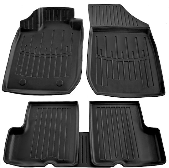 Auto Fußmatten Gummi Boot Mit Knöpfen Dacia Logan I 5d 2004-2012/logan I Mcv 2006-2012 Race Axion-5 Stück