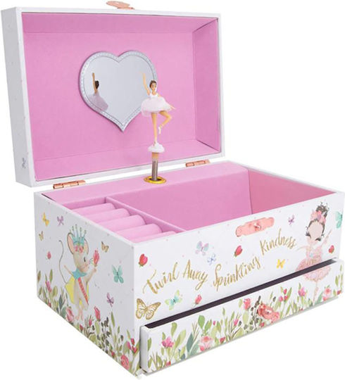 Techkidz Ballerina Jewel Case Music Box Multicolour