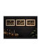 Atmosphera Cats Poker Κάδρο σε Καμβά 30x40cm