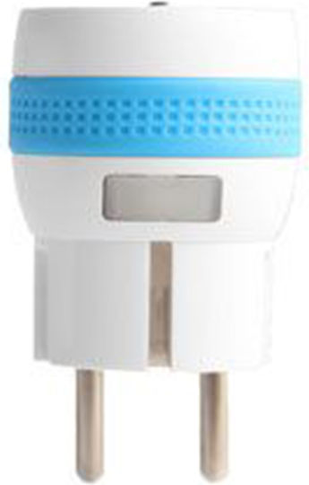 Nodon Enocean Kompatibler Smartplug Steckdosenleiste Typ E Energiezähler Weiß