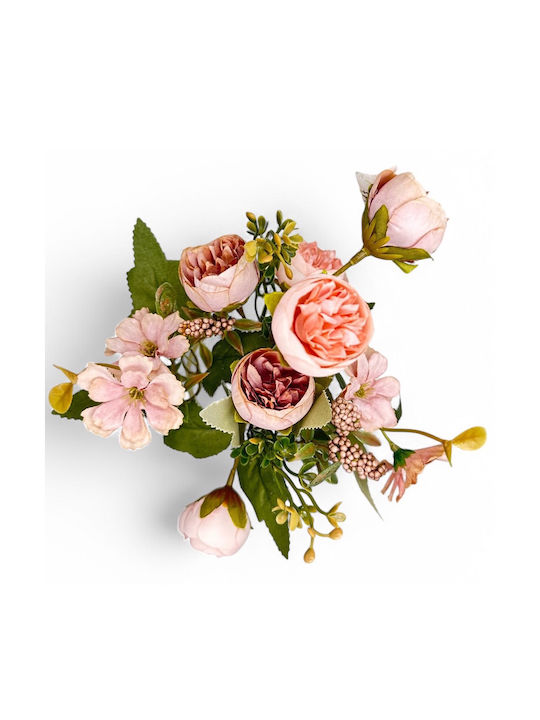 Blumenstrauß Peony Wildblumen 30 X 15cm Λ97 Rin-l97