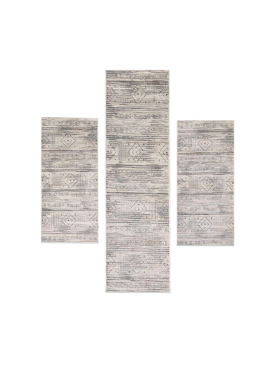 Balsan Cairo-s Giza Modern Bedroom Rugs Set Beige 54016 3pcs