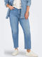 Hoch tailliert Damenjeans in Schlanker Passform