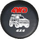 4WD Car Spare Wheel Cover 16" 1 Piece
